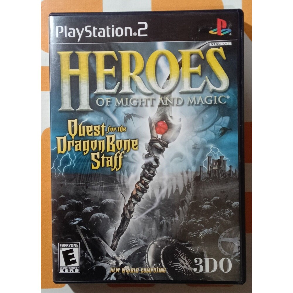 Heroes of Might and Magic Quest for the Dragon Bone Staff (PS2)